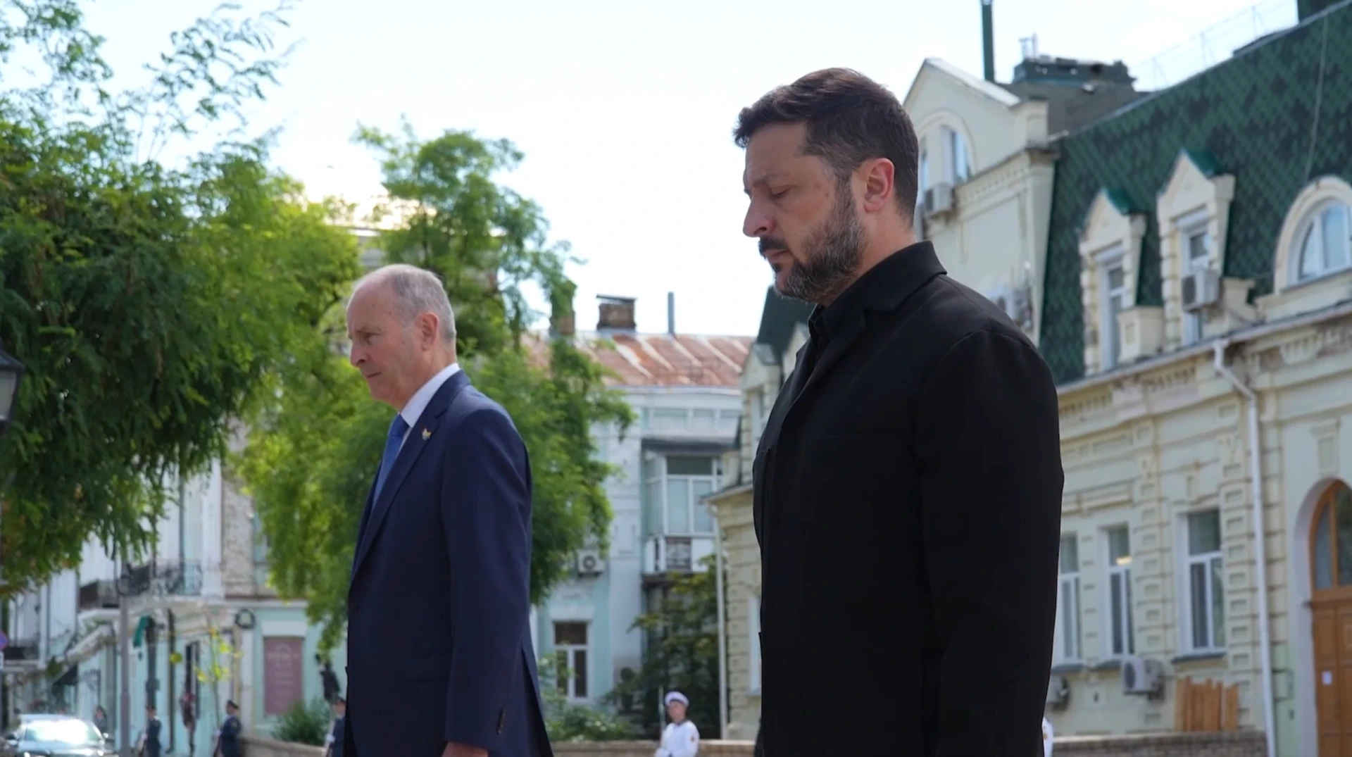 Володимир Зеленський і Міхол Мартін під час спільної пресконференції в Києві 23 липня 2026 року