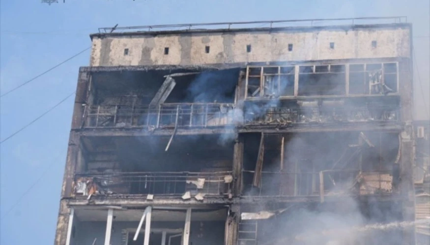 Наслідки ударів по Запорізькій області