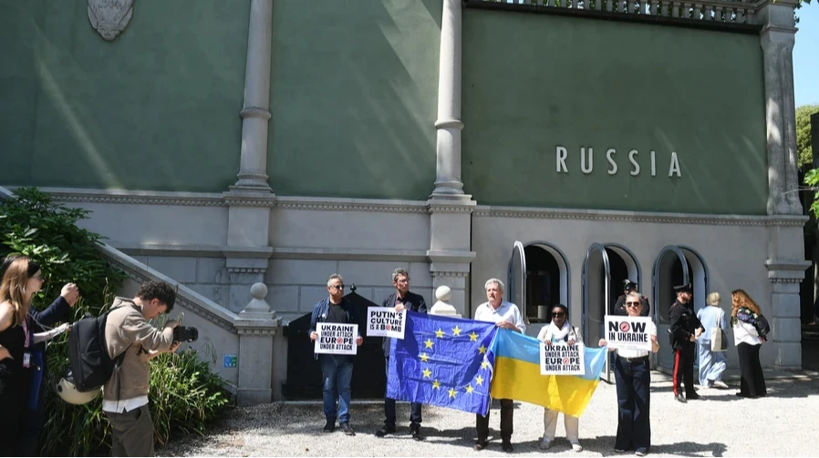 Павільйон Венеційської бієнале під час виставки 2026 року
