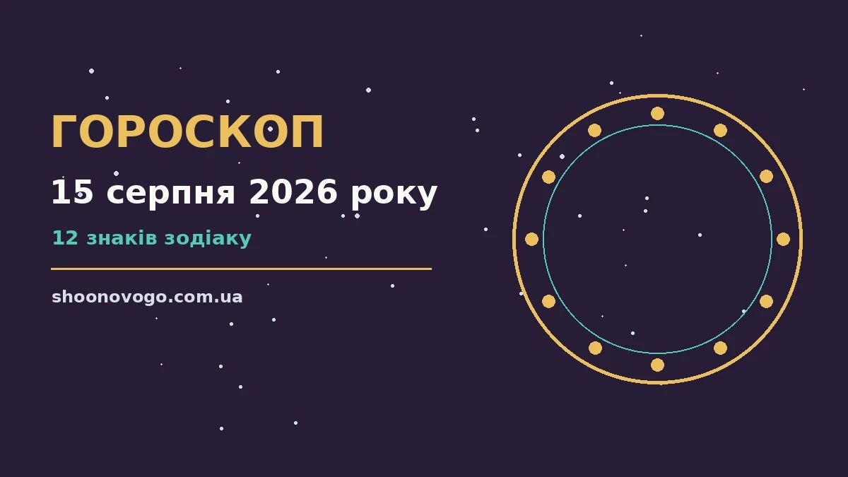 Зоряне небо над містом у присінкову годину як символ суботнього гороскопу на 15 серпня 2026