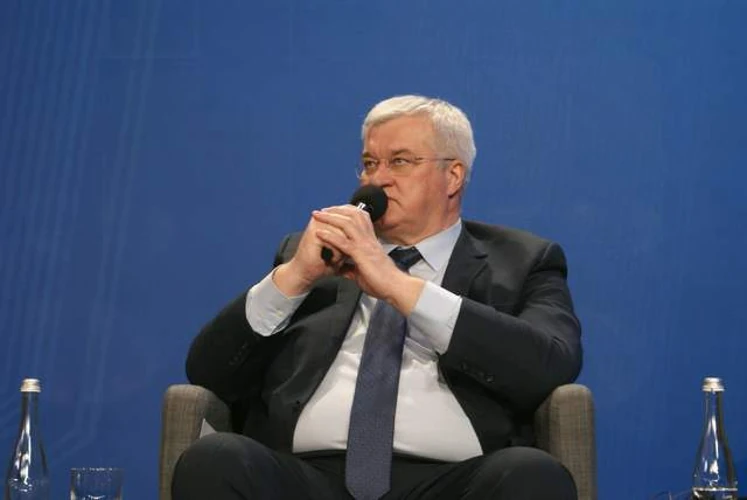 Тимчасовий виконувач обов'язків міністра закордонних справ Андрій Сибіга під час пресконференції 6 серпня 2026 року.